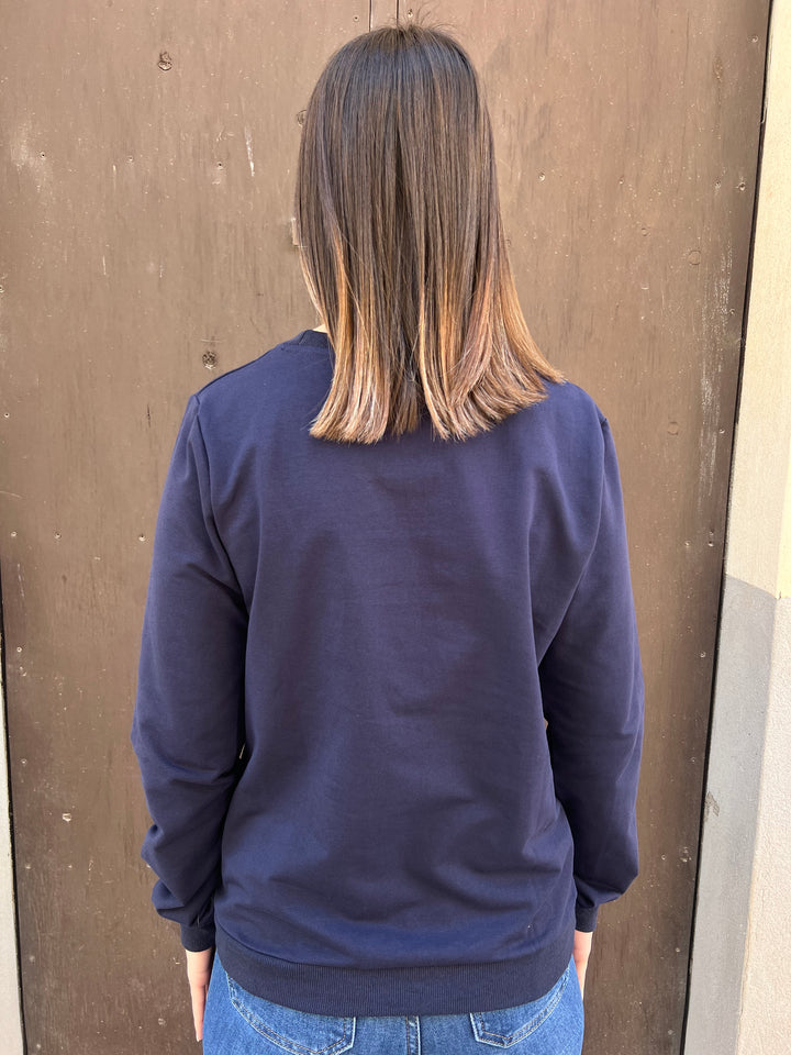 Sudadera Star azul marino