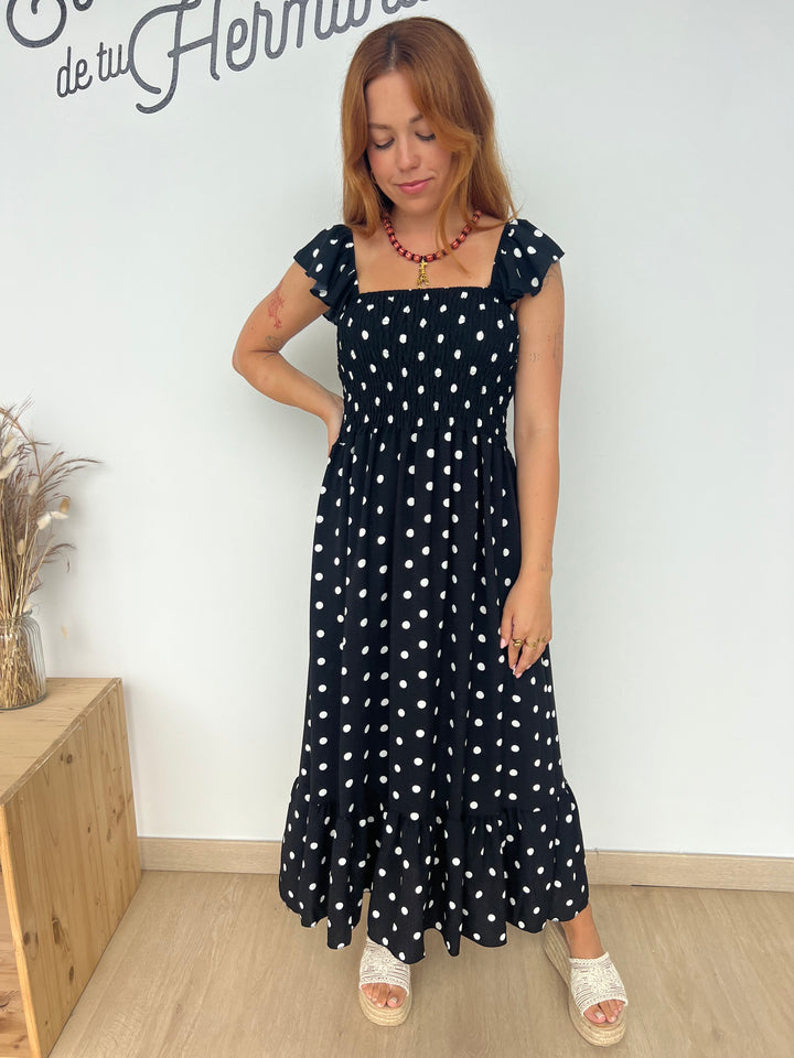 Vestido Violeta negro