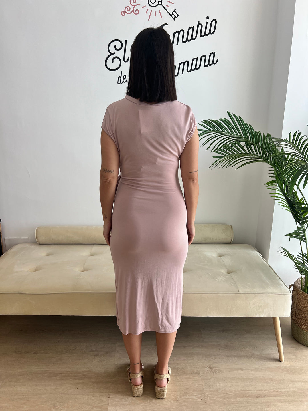 Vestido Margaret rosa