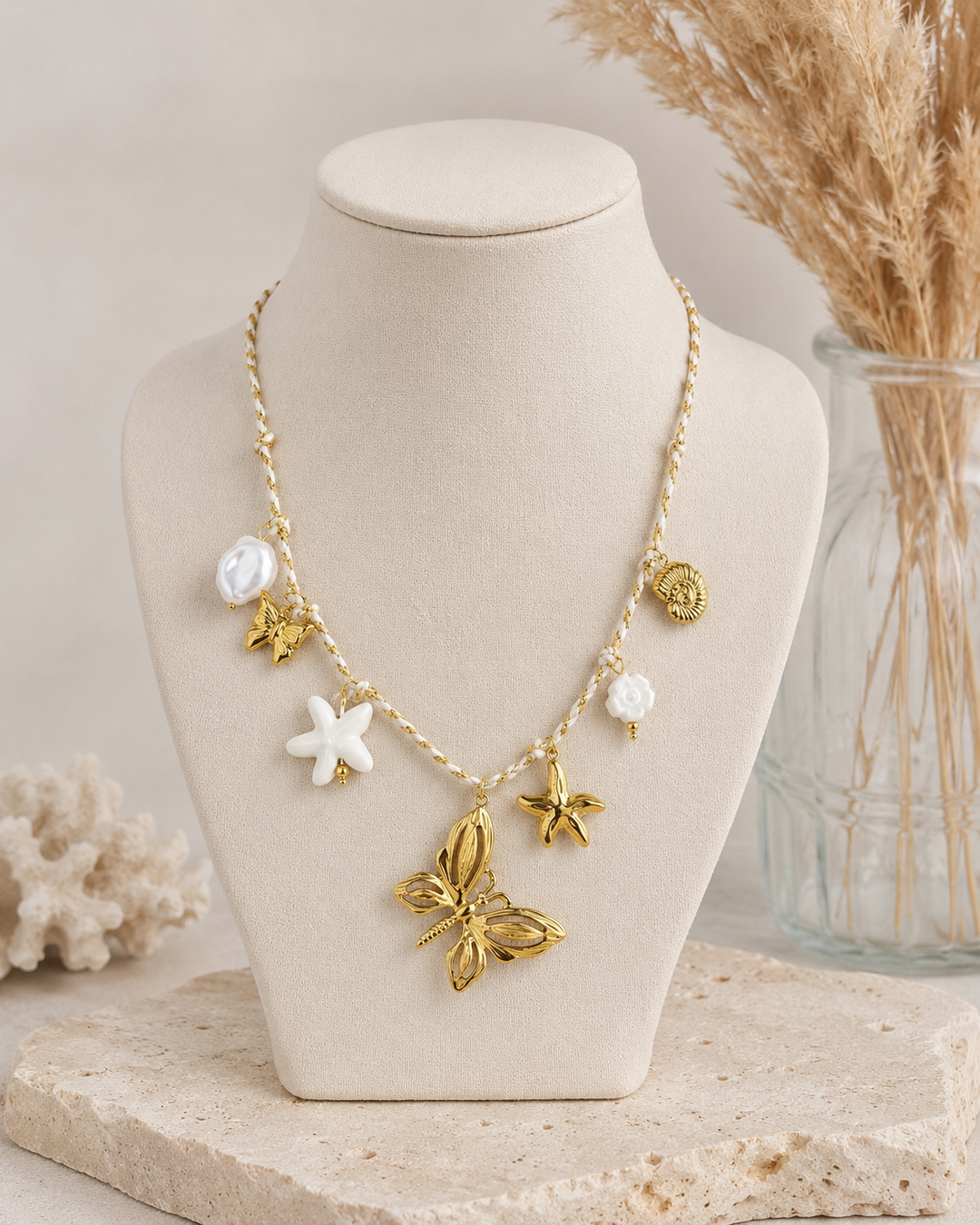 Collar Butterfly (acero)