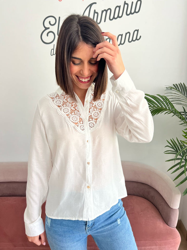 Camisa Laura blanco