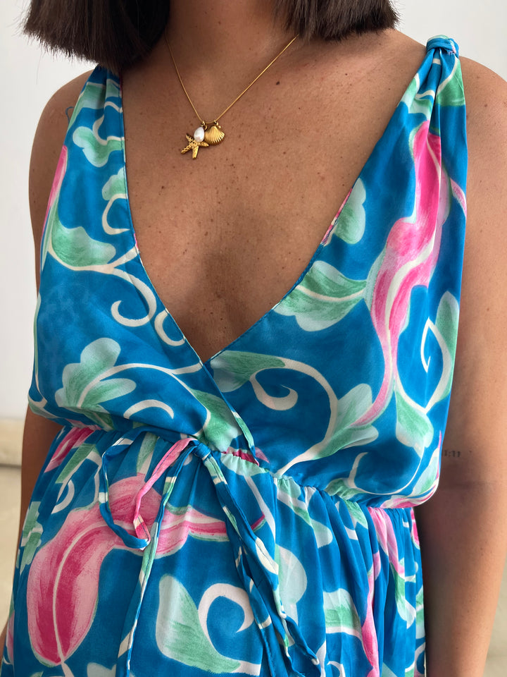 Vestido Costa Azul