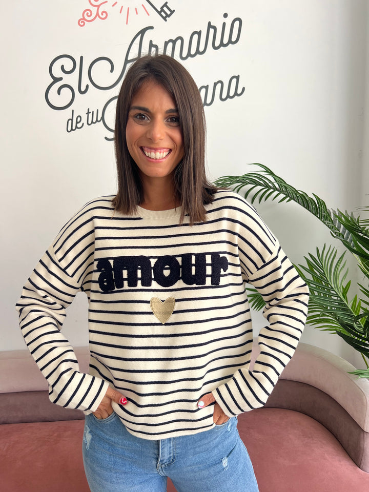 Jersey Amour azul marino
