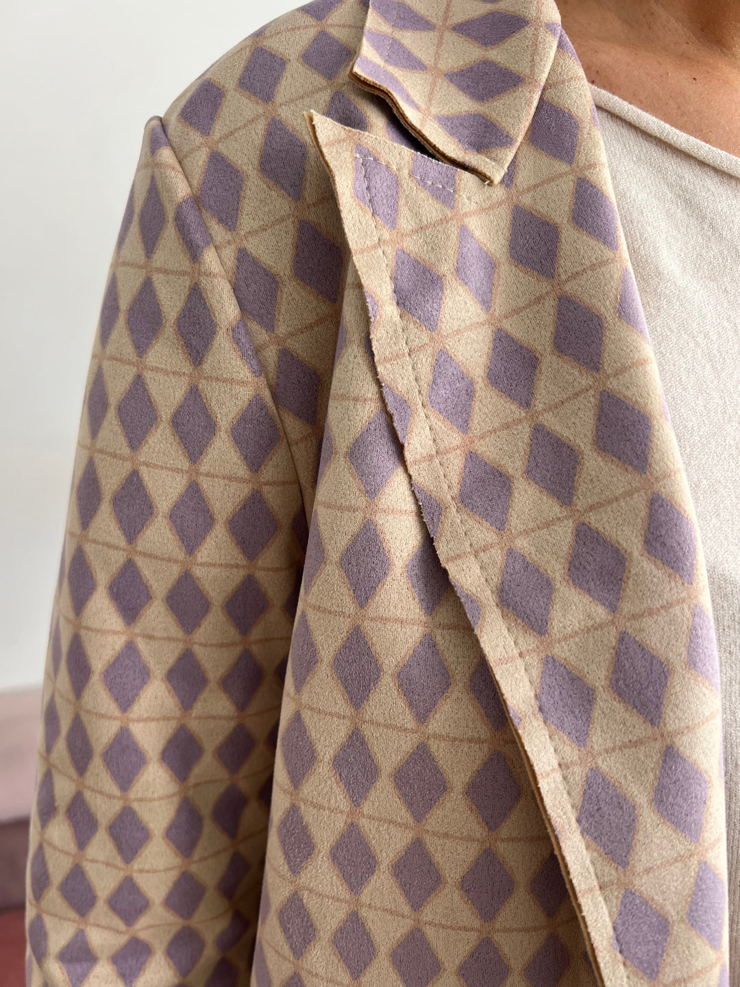 Chaqueta Estela malva