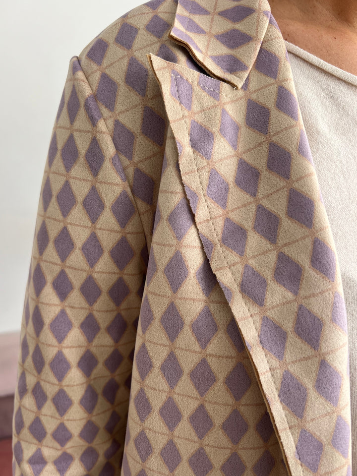 Chaqueta Estela malva