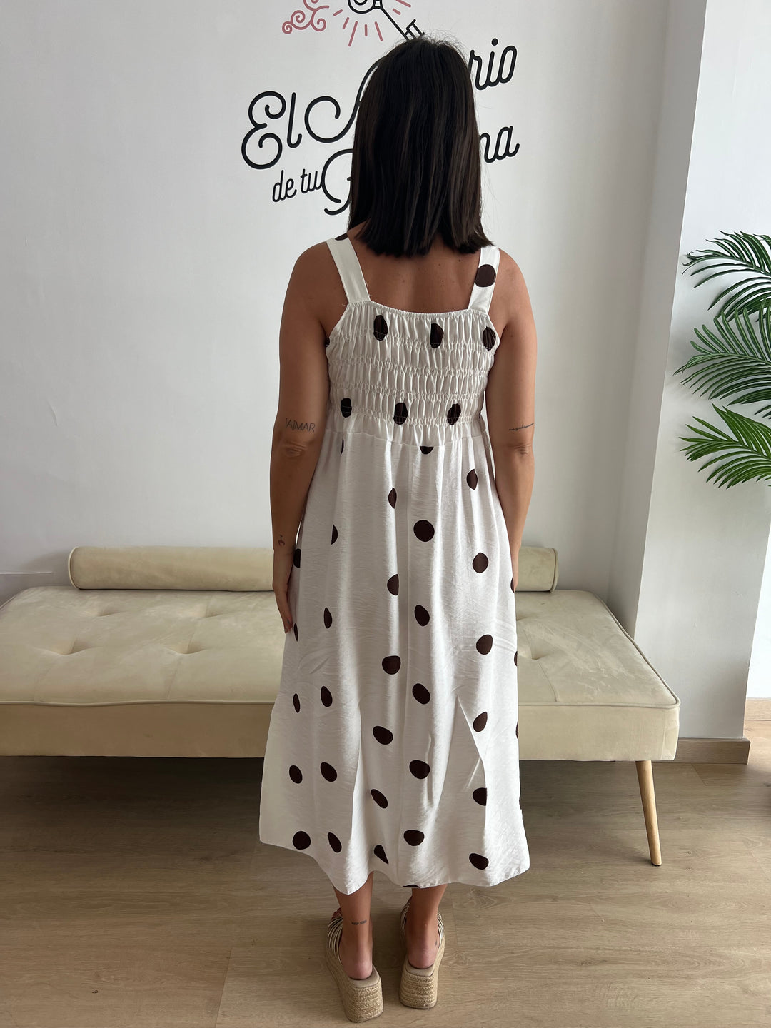 Vestido Samira blanco