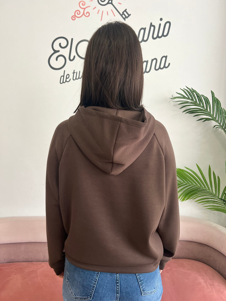 Sudadera Alana marrón