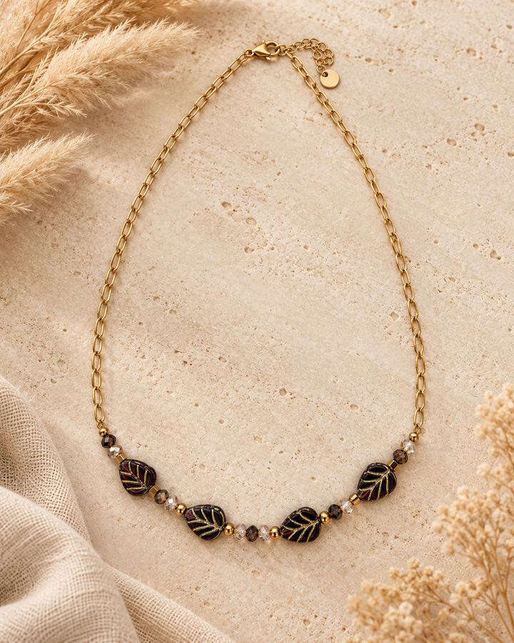 Collar Hojas (acero)