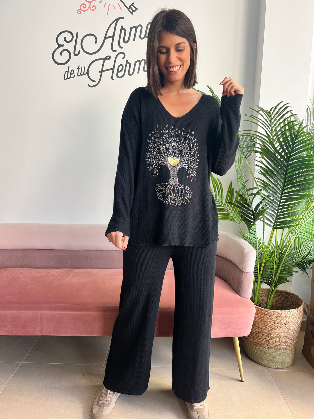 Pantalón Malena negro