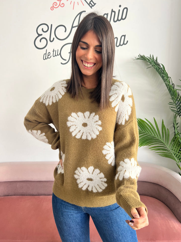 Jersey Camila verde oscuro