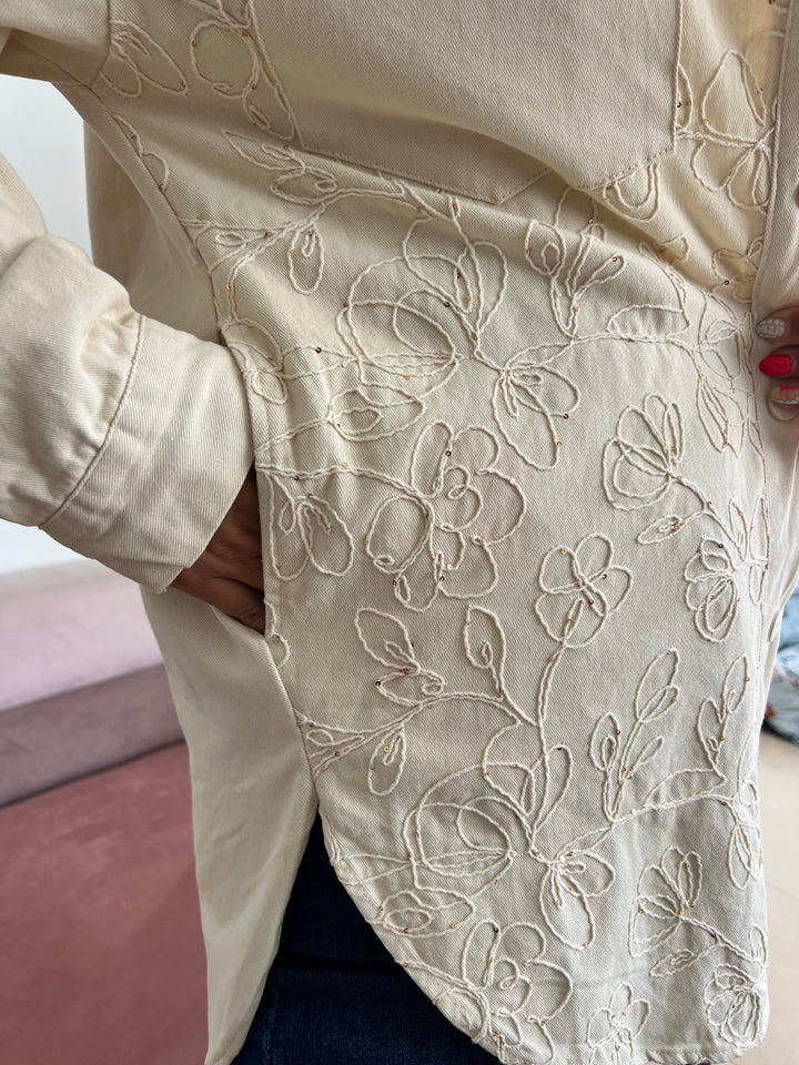 Chaqueta Alba beige