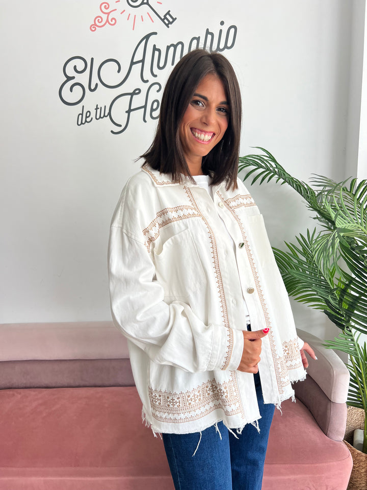 Chaqueta Andrea camel