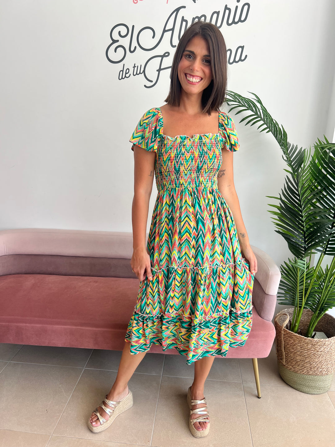 Vestido Maravilla verde