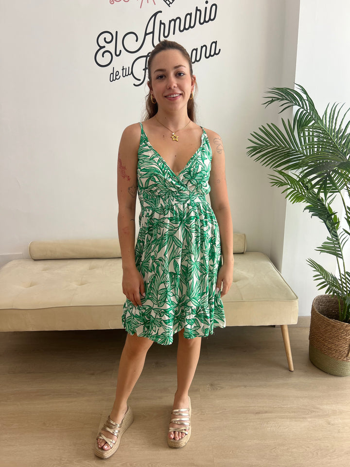 Vestido Mónica verde