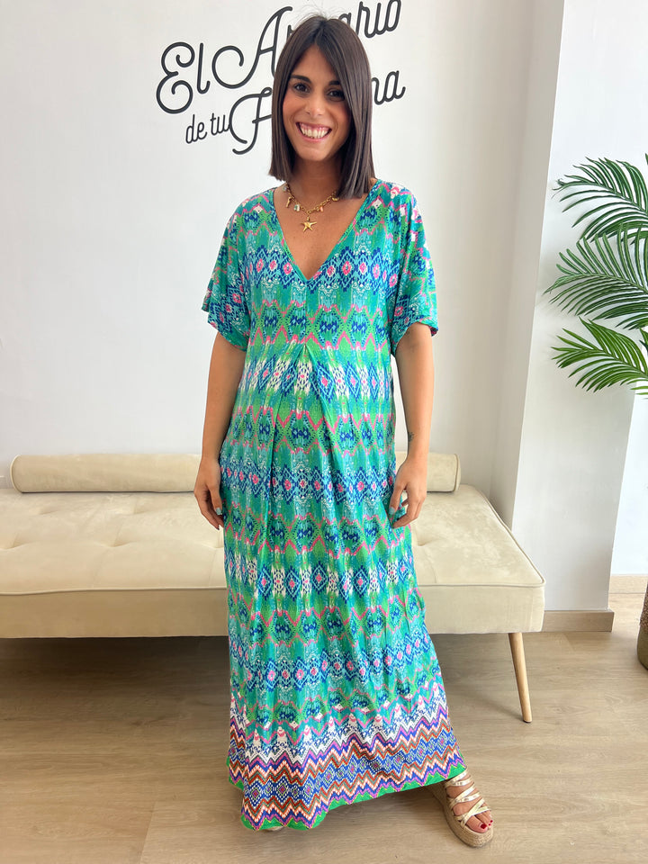 Vestido Anisa verde