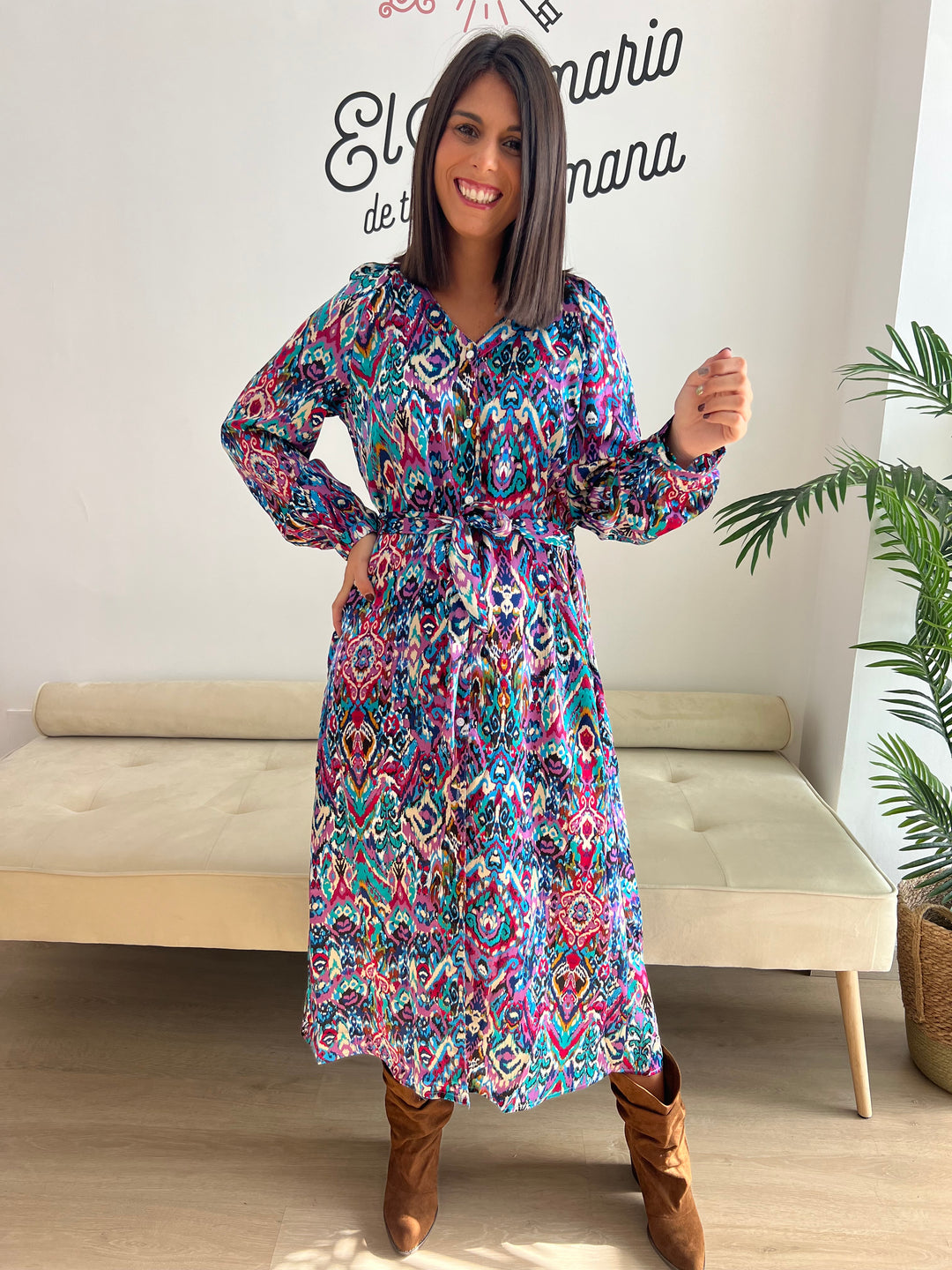 Vestido Julieta azul