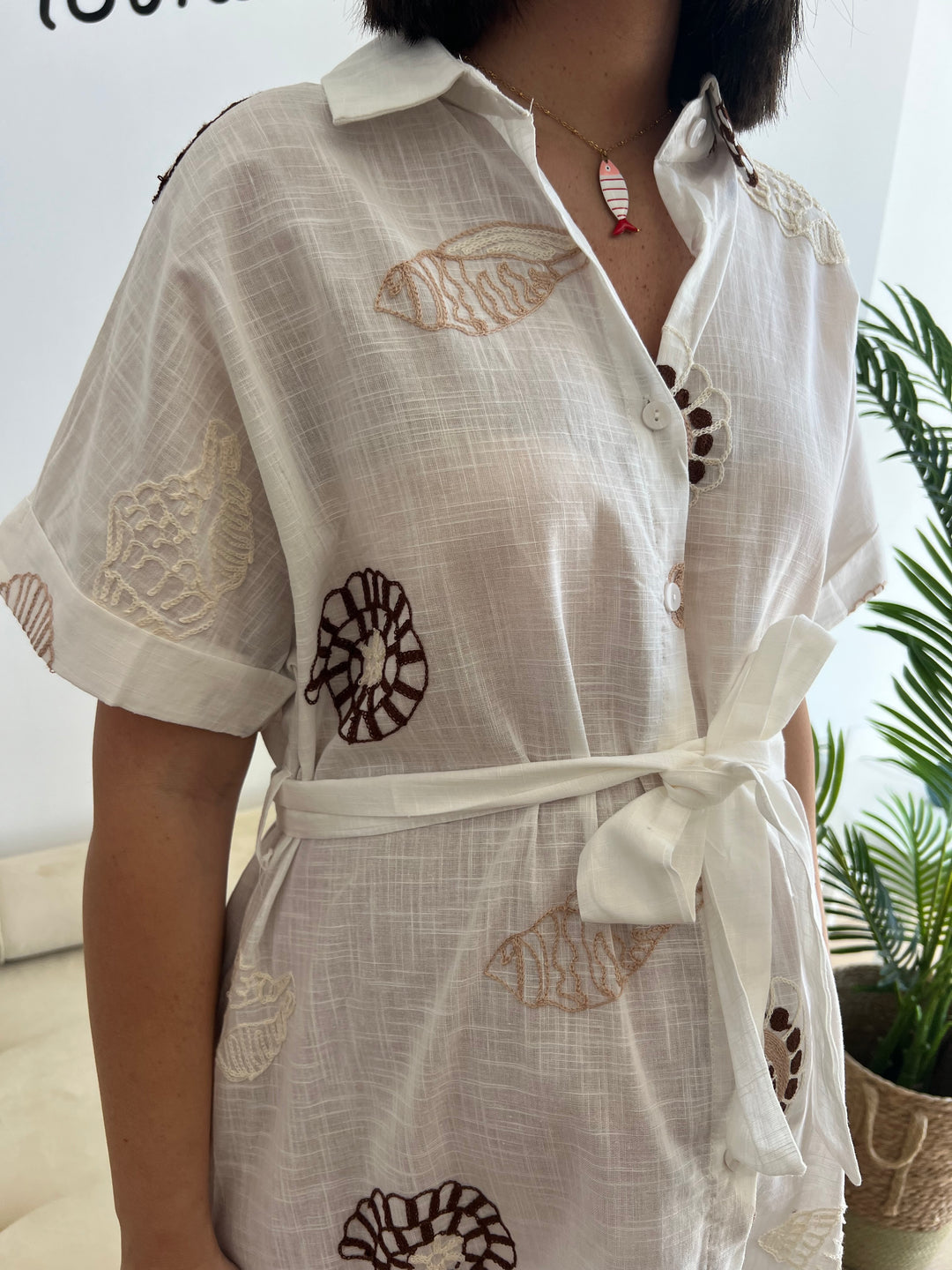 Vestido Claudia blanco