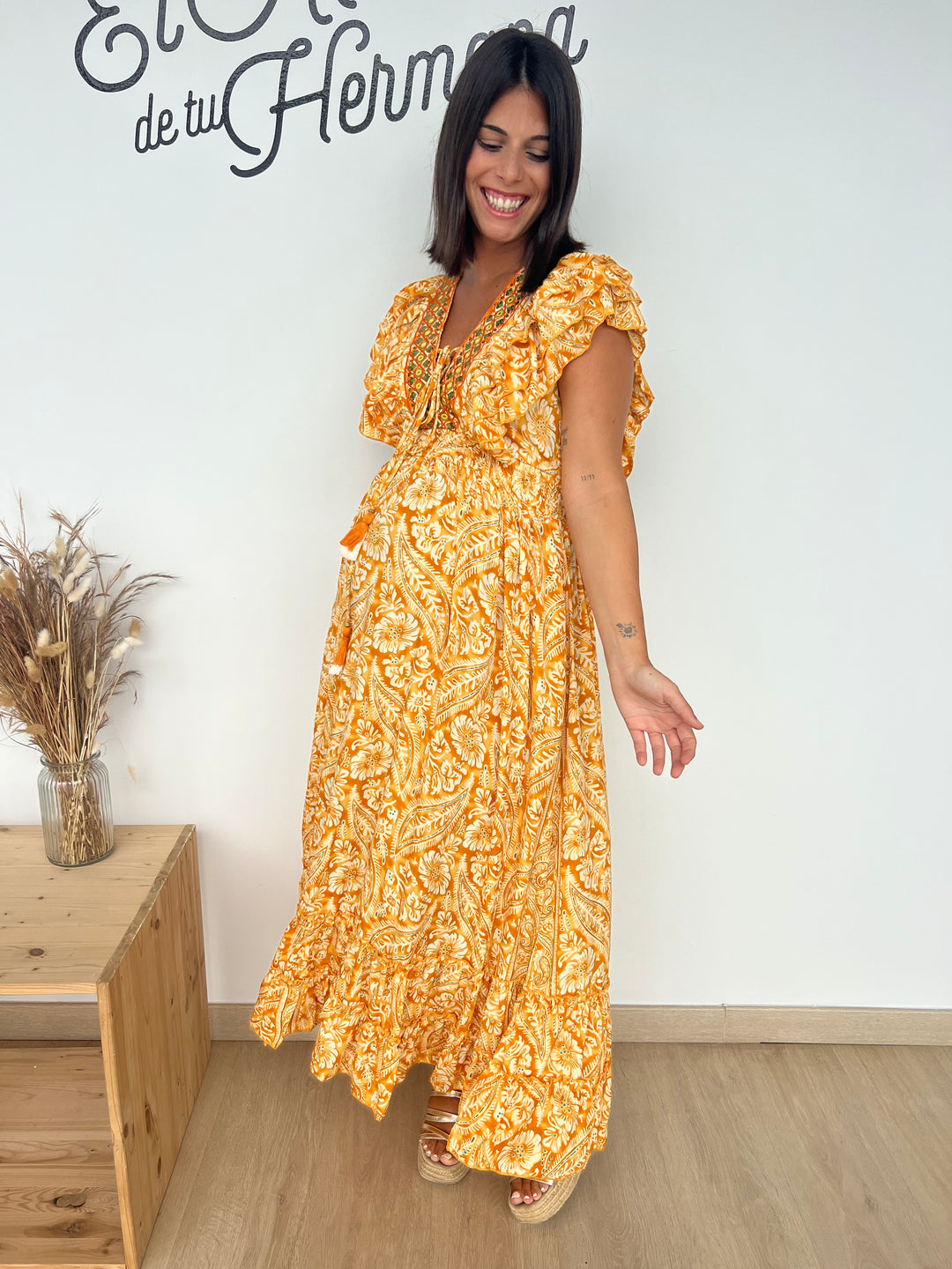 Vestido Korma amarillo