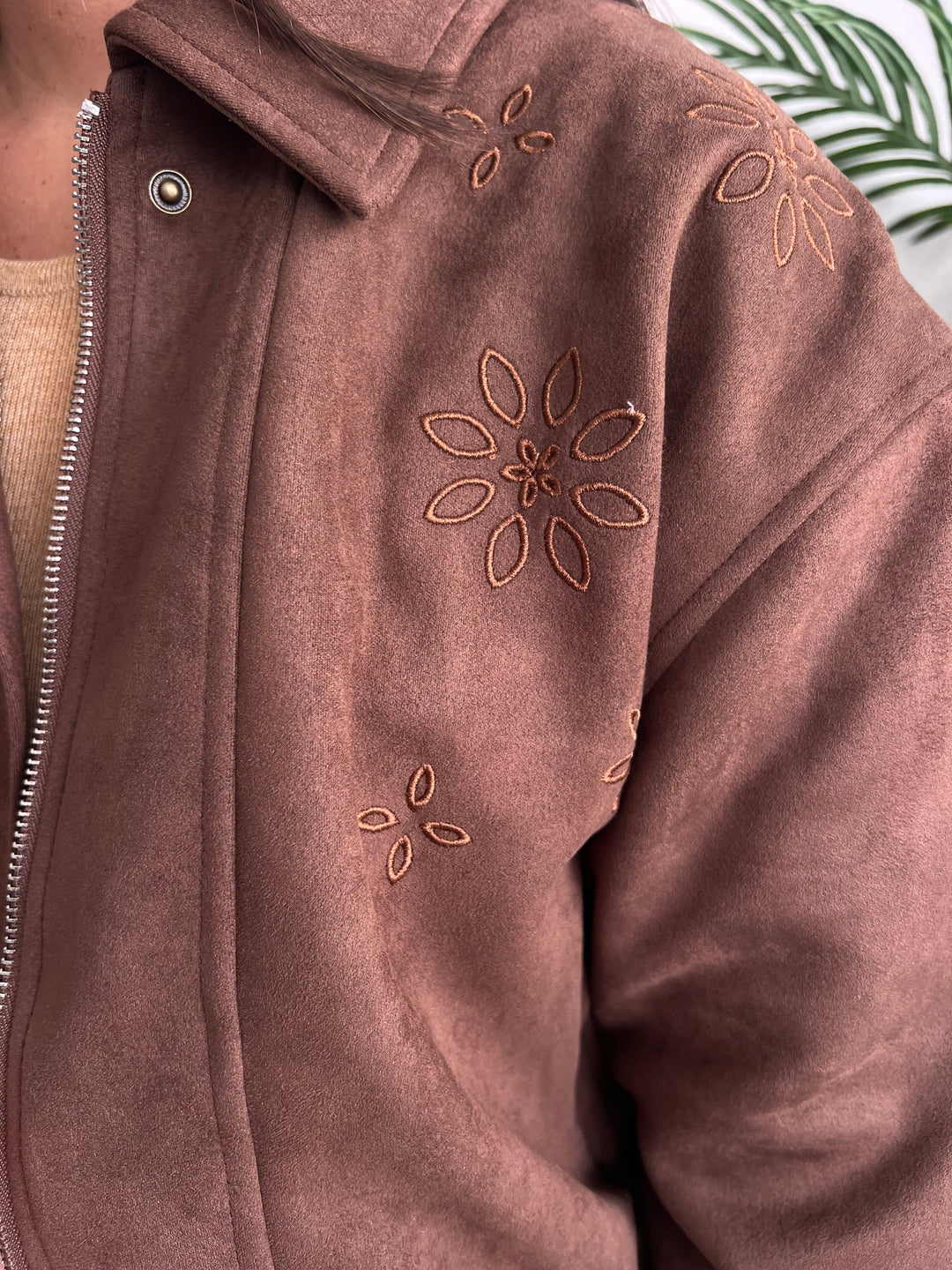 Chaqueta Yaiza marrón