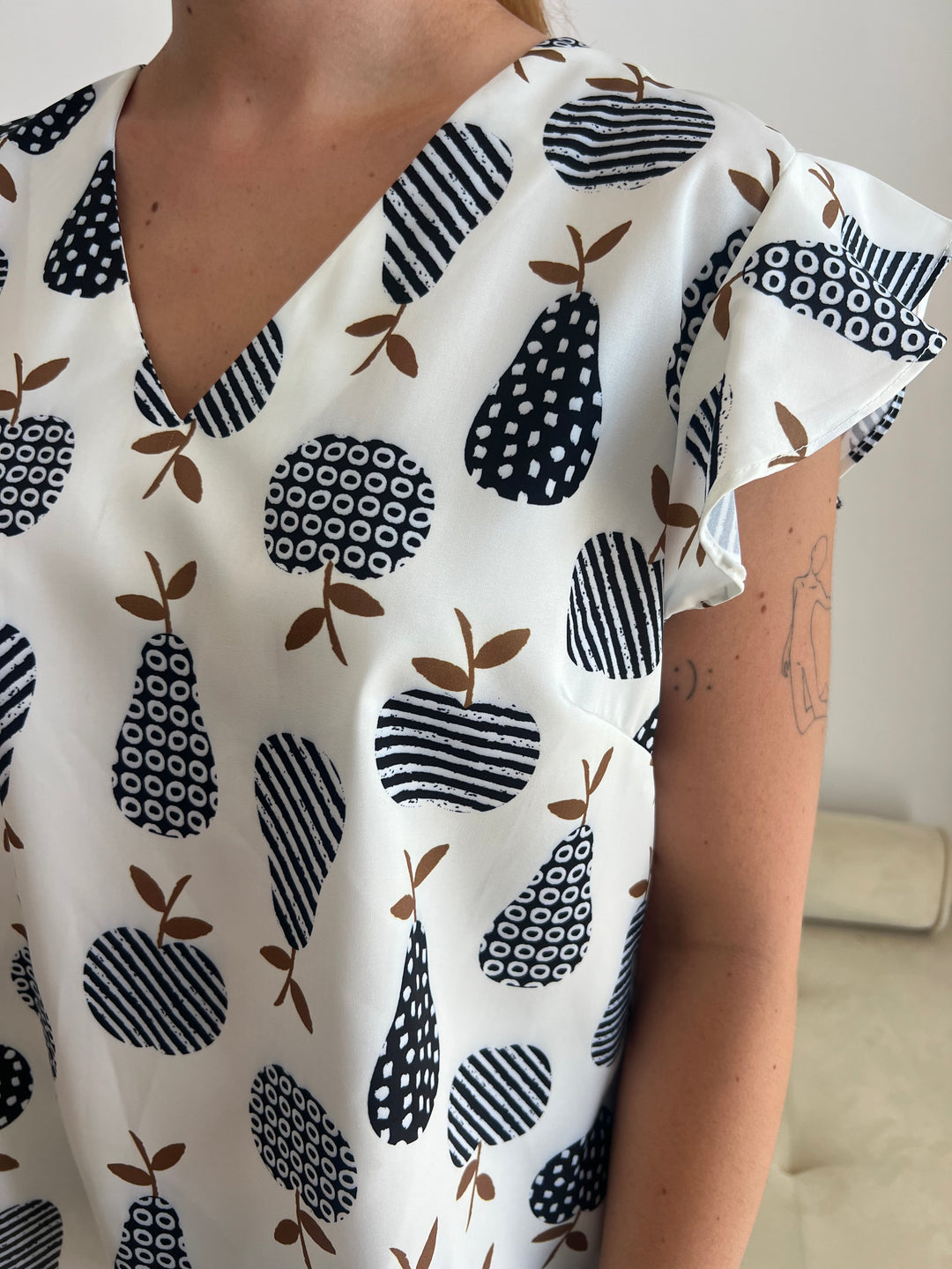 Blusa Manzanas y peras