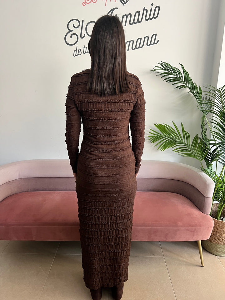 Vestido Margot marrón