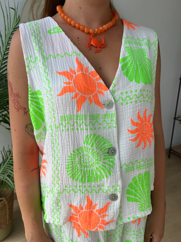 Conjunto Beach verde