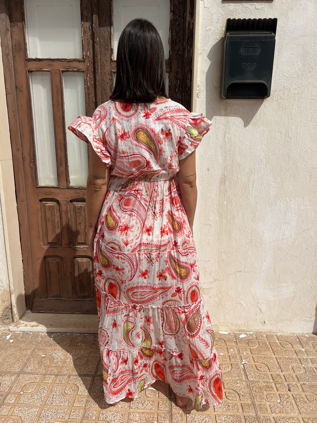 Vestido Aqua coral