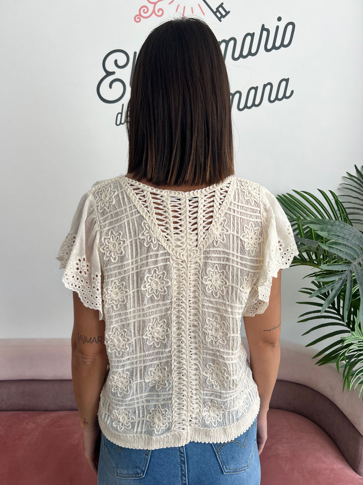 Chaqueta Oriana beige