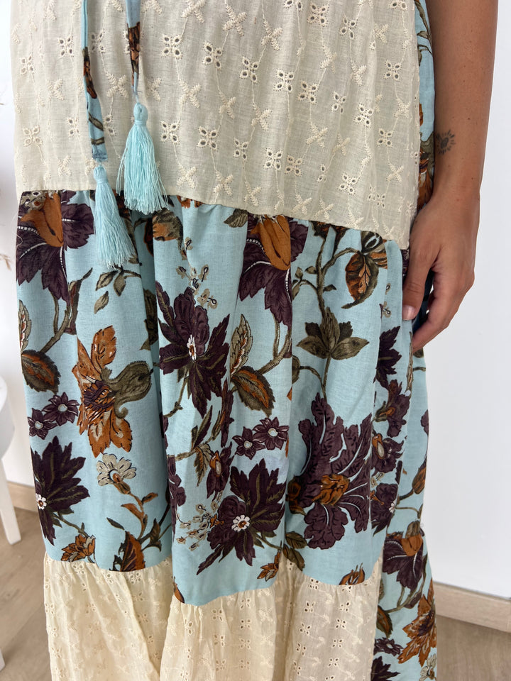 Vestido Manvi azul