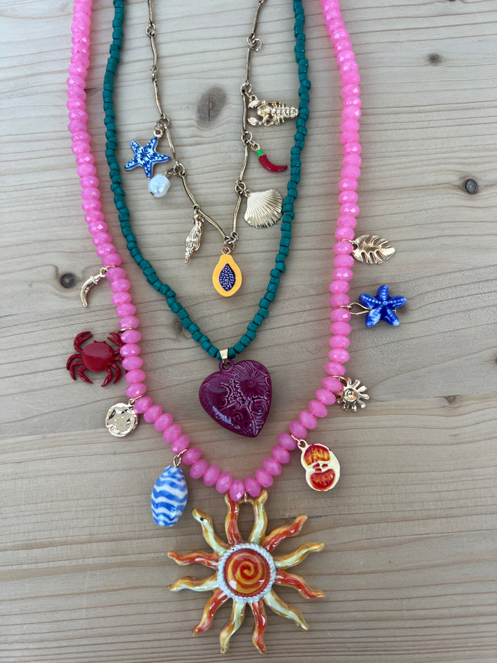Pack Collar Polinesia (no acero)