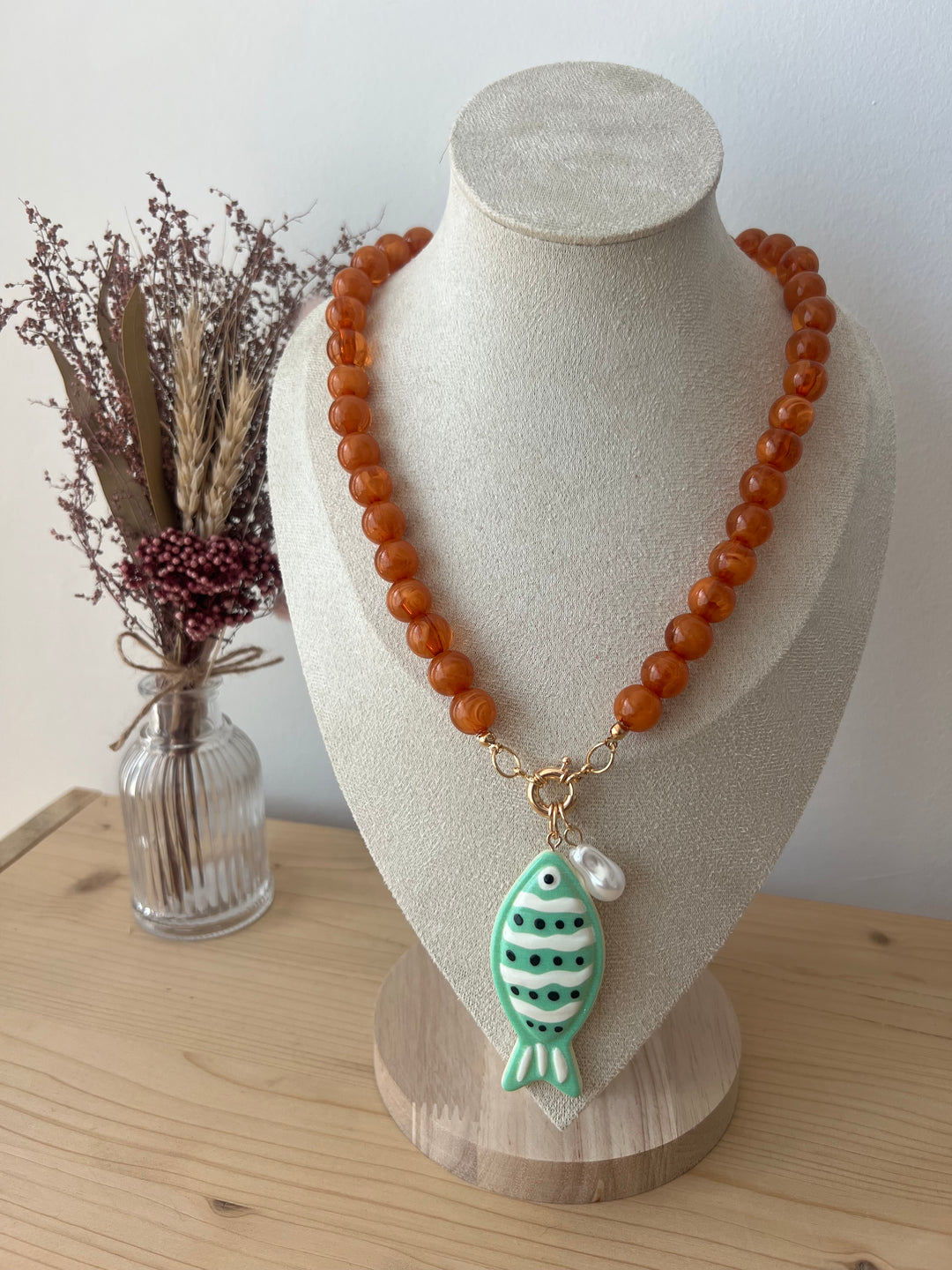 Collar Verano teja