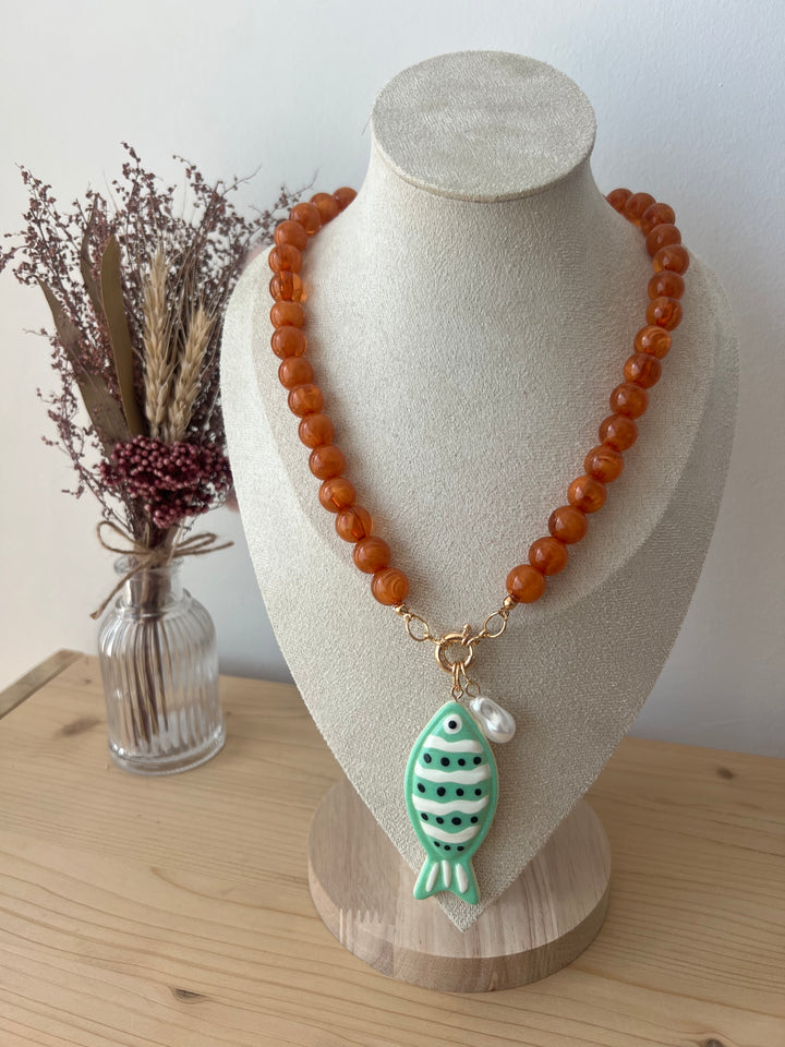 Collar Verano teja