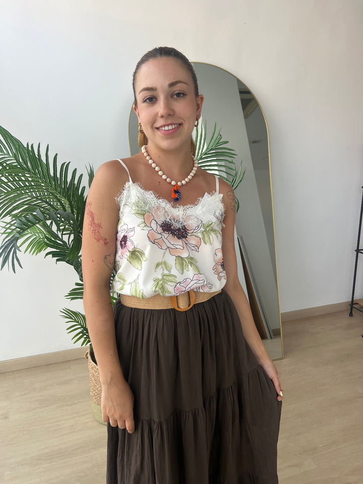 Top Sía blanco