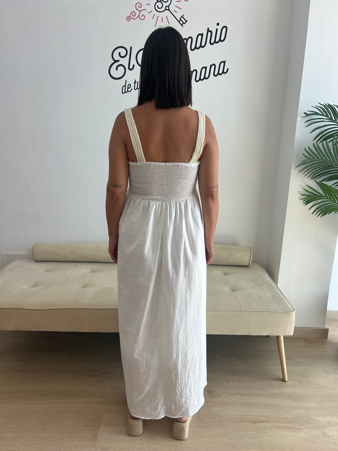 Vestido Inma blanco