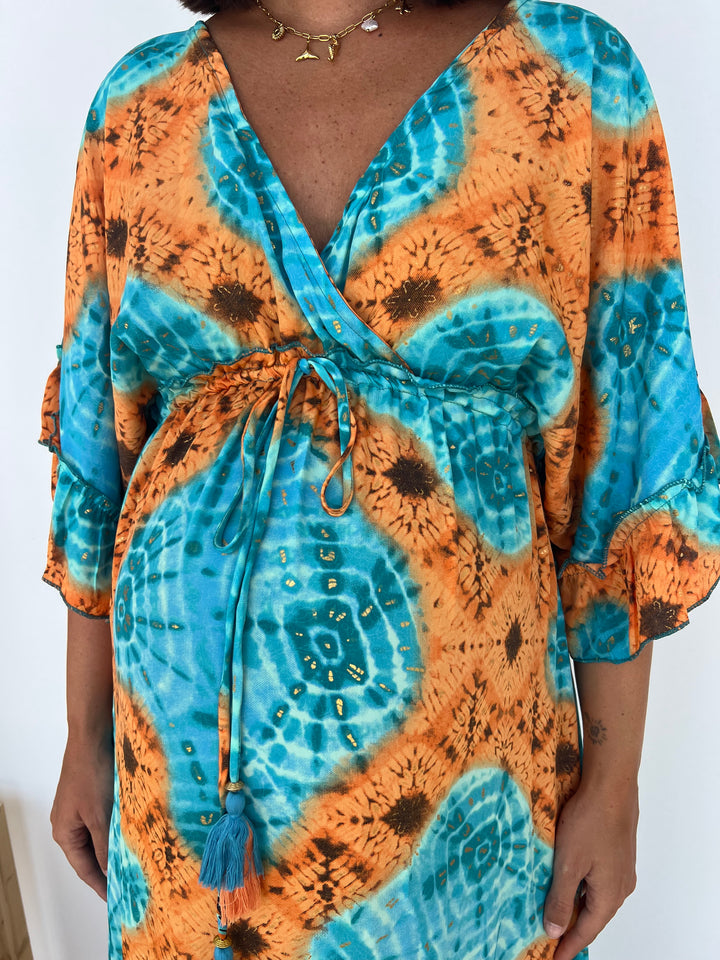 Vestido Kiran naranja
