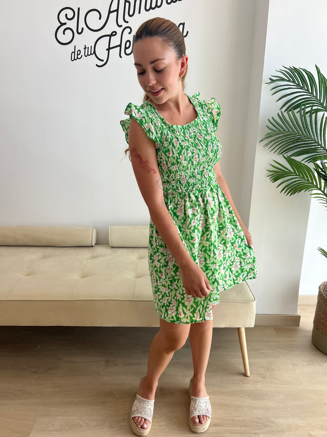 Vestido Janet verde