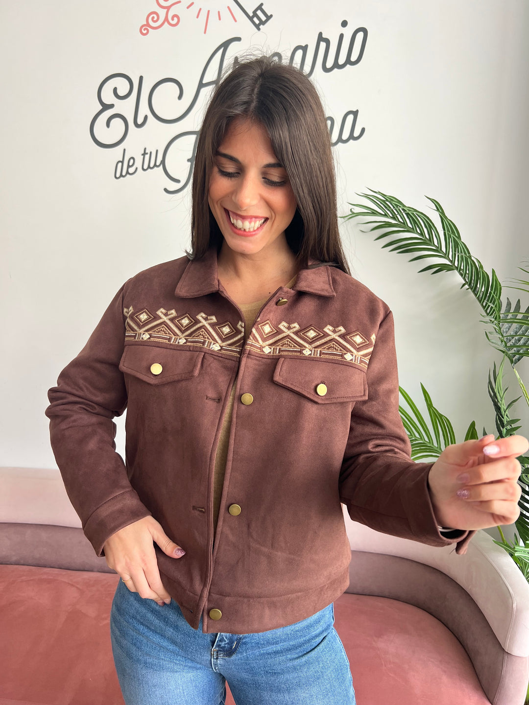Chaqueta Lara marrón