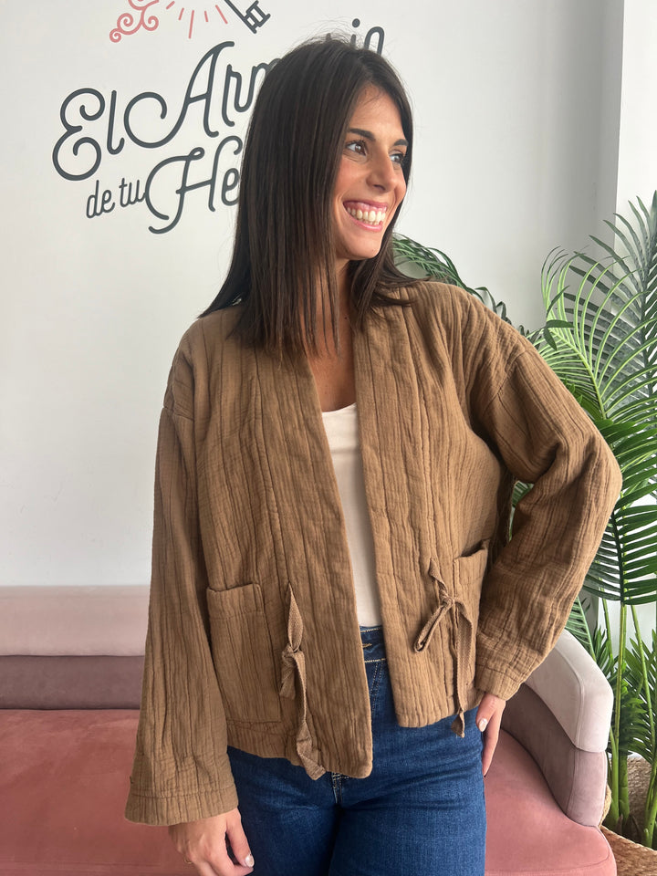 Chaqueta Belén Marrón