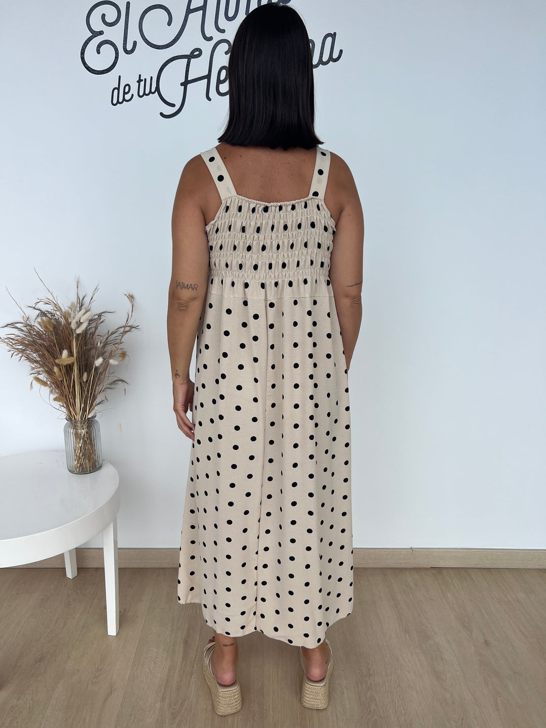 Vestido Cameron beige