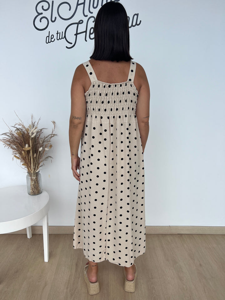 Vestido Cameron beige