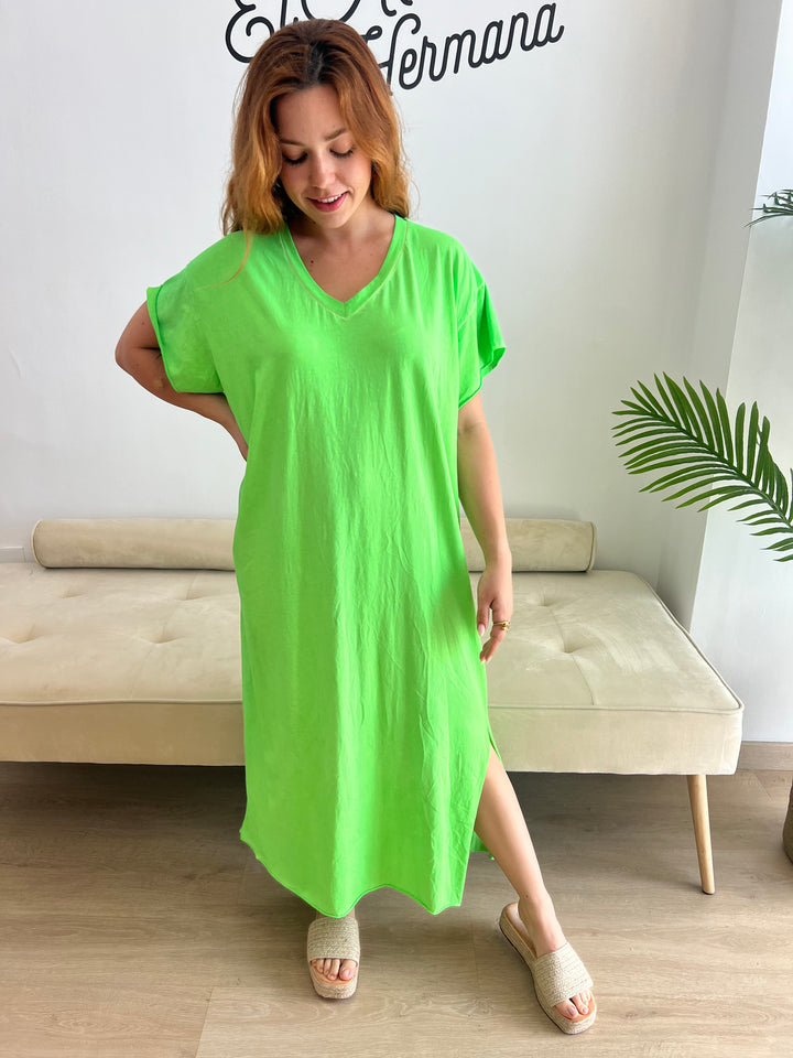 Vestido Lourdes verde