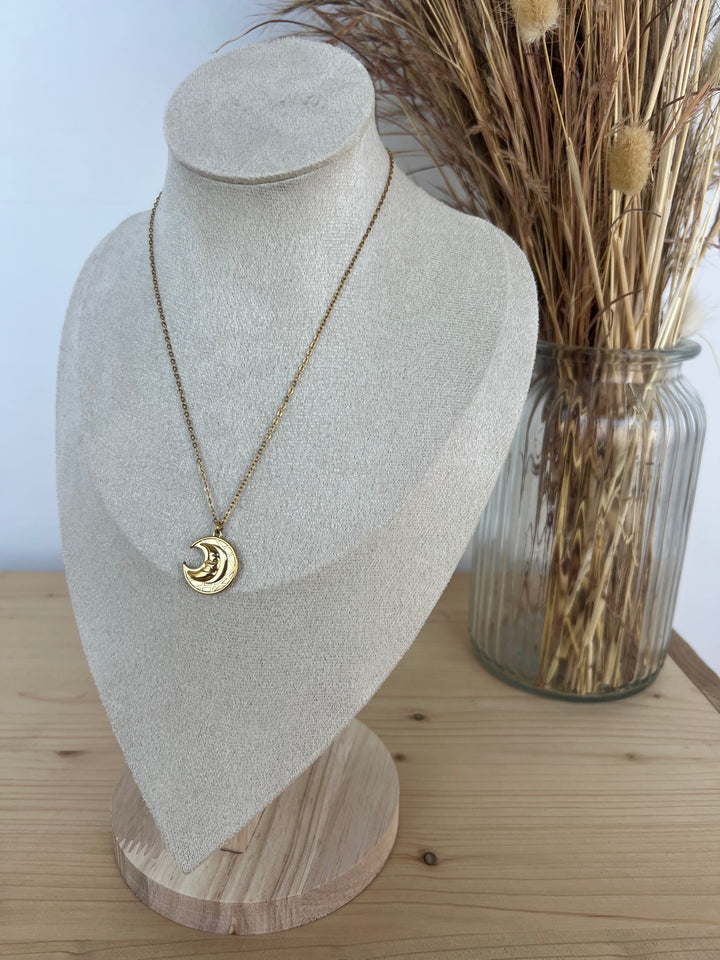 Collar Luna (acero)