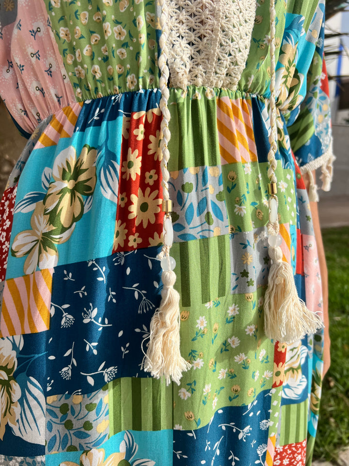 Vestido Rosy verde