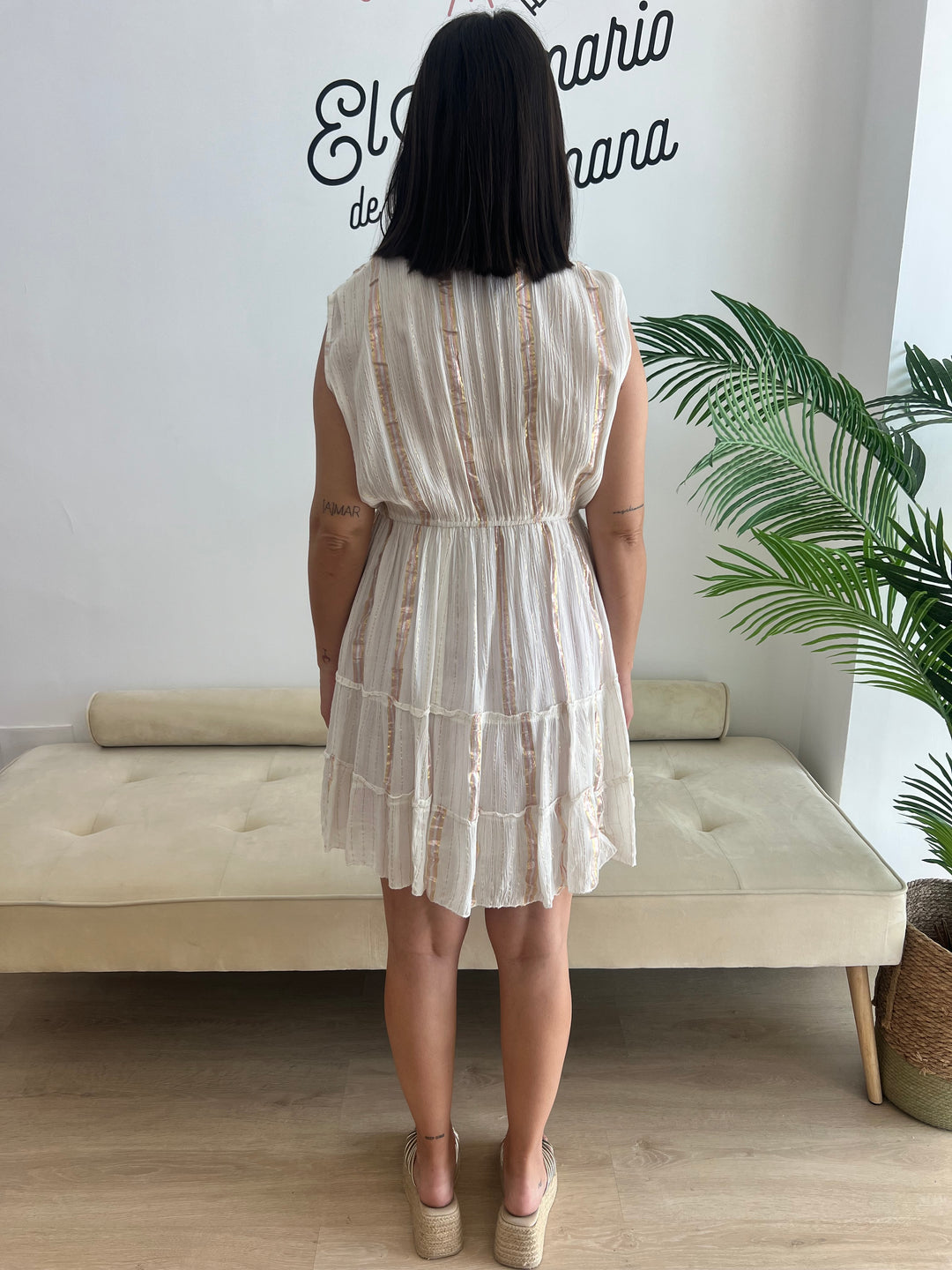 Vestido Ibicenco blanco