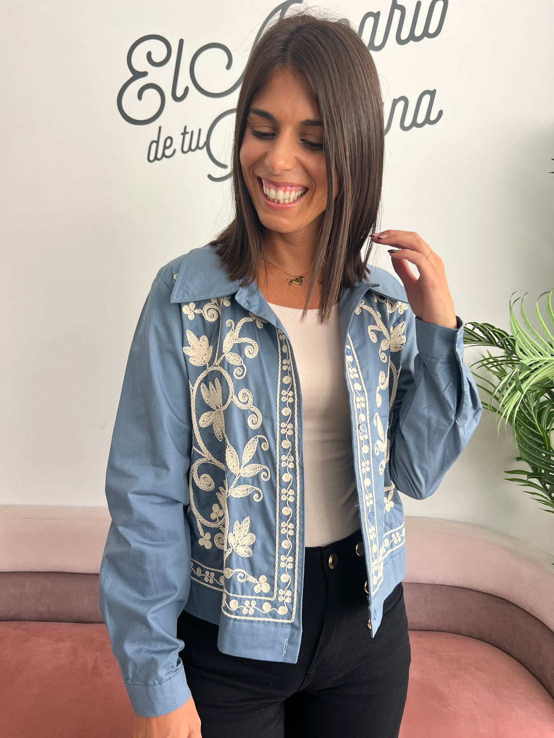Chaqueta Tania azul