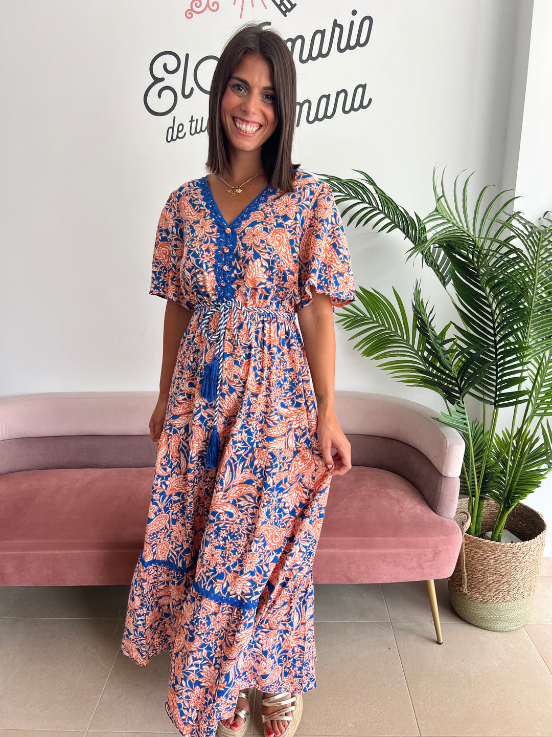 Vestido Betty azul