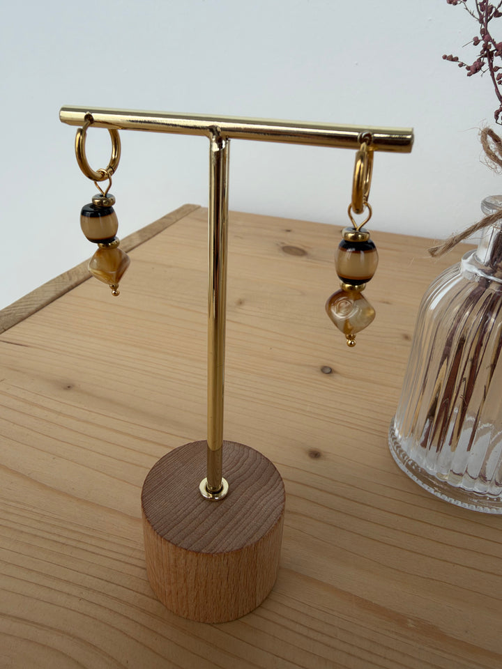 Pendientes Ulis (acero)