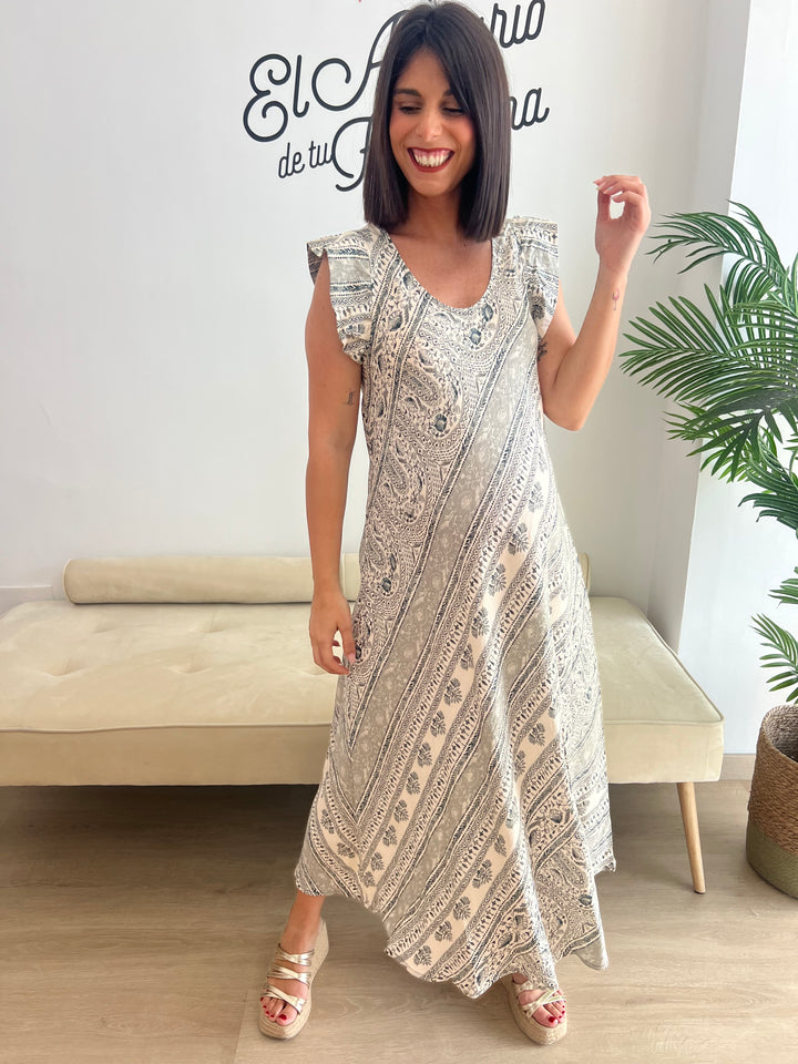 Vestido Kira gris