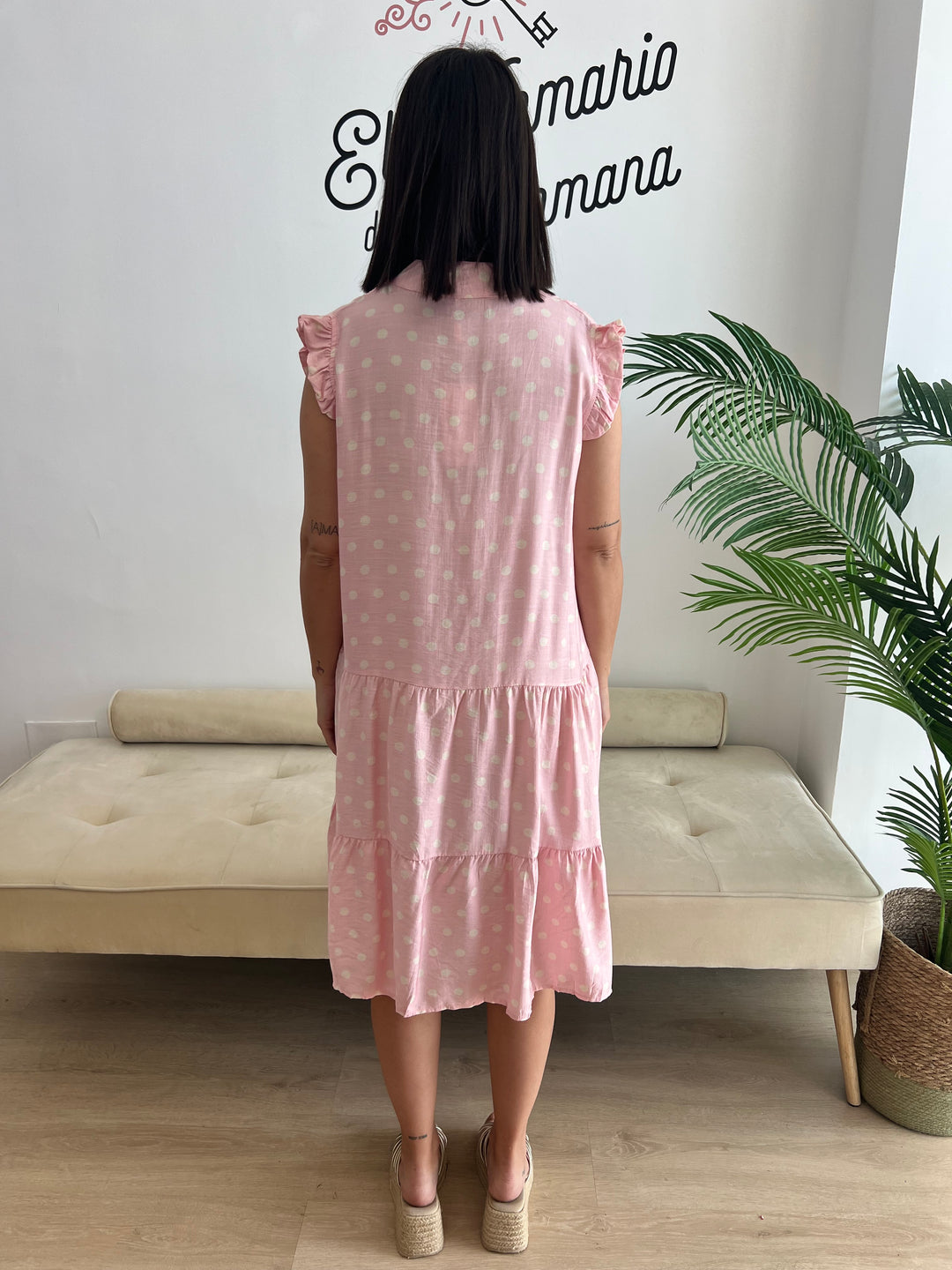 Vestido Martina rosa