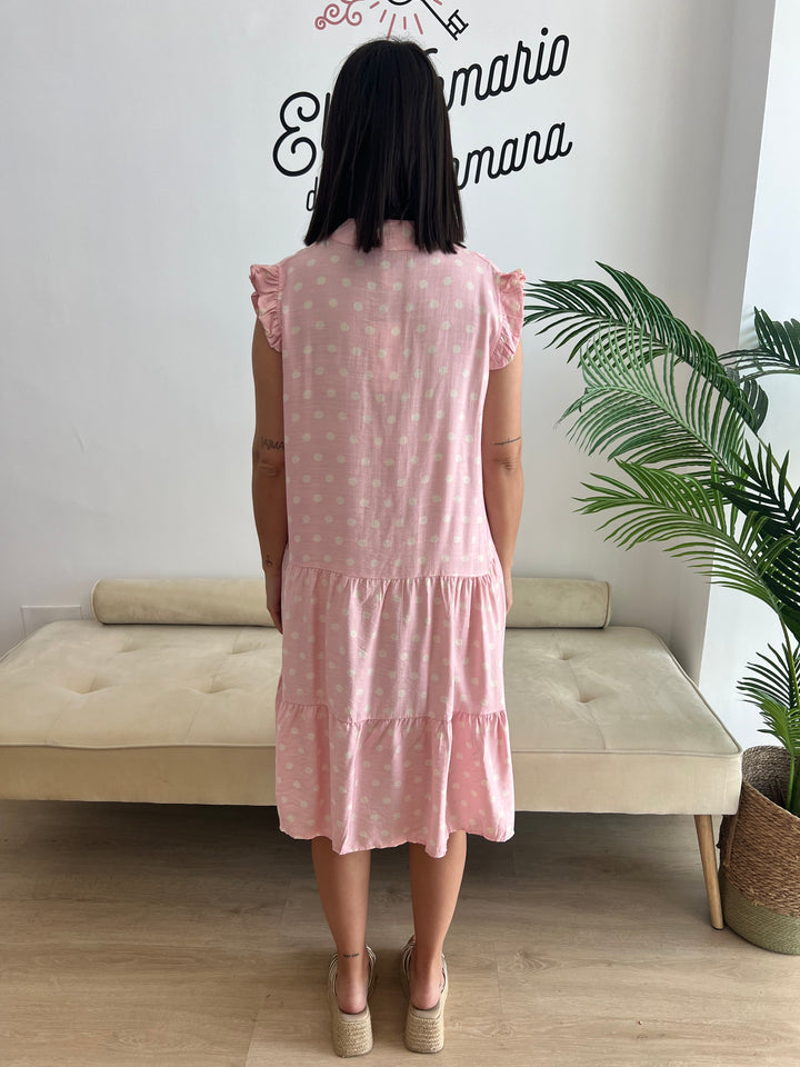 Vestido Martina rosa